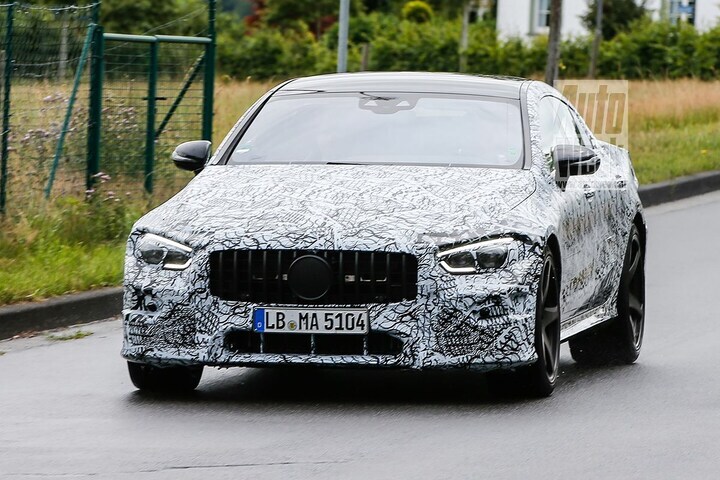 Mercedes-AMG 'GT4' spyshots