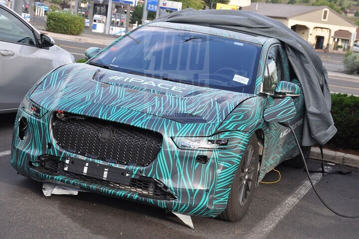 Jaguar i-Pace spyshots