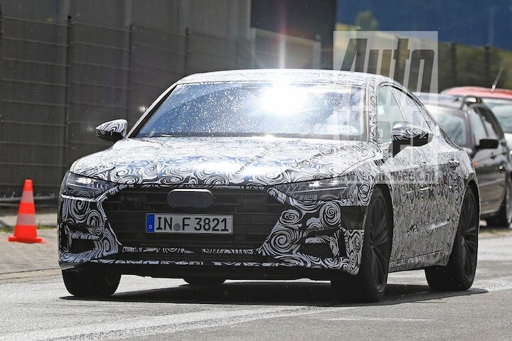 Audi A7 Spyshots