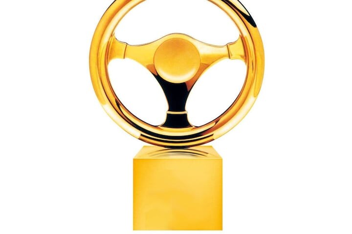 Gouden stuurwiel