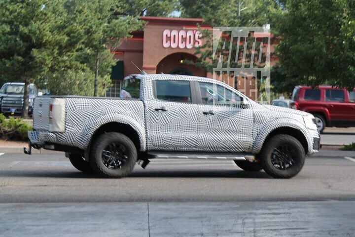 Ford Ranger spyshots