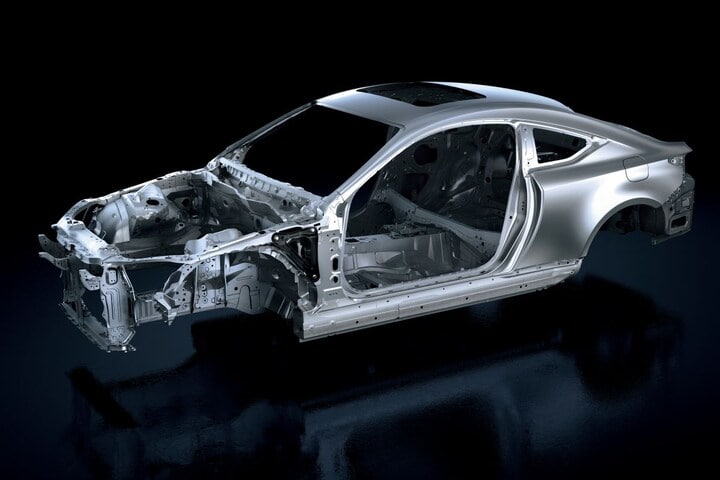 Lexus RC Toyota plaatstaal carrosserie
