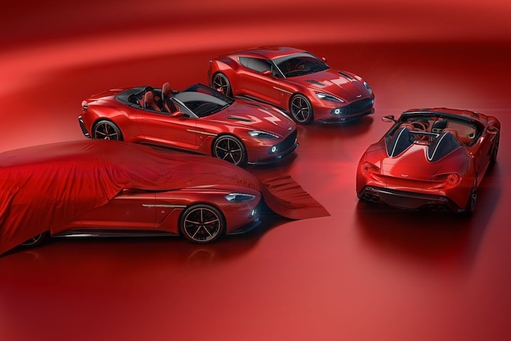Aston Martin Vanquish Zagato Volante en Coupe