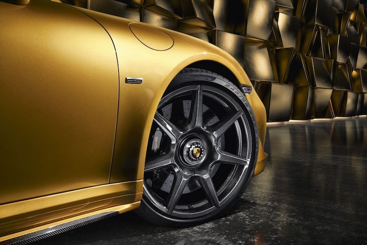 Porsche 911 Turbo S Exclusive Series carbon wielen