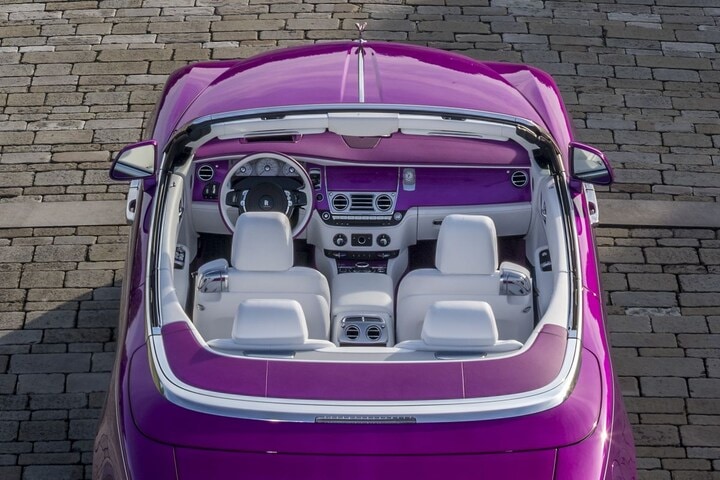 Rolls-Royce Dawn in Fuxia