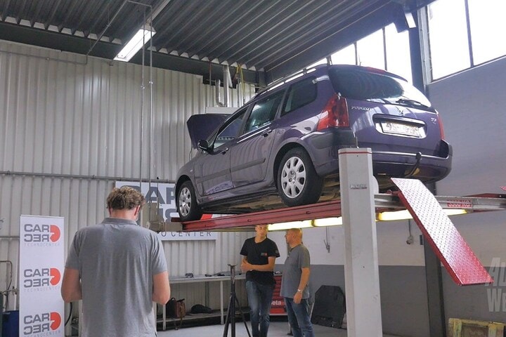 Klokje Rond Peugeot 307