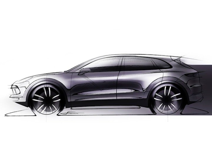 Porsche Cayenne teaser