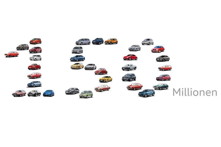150 miljoenste Volkswagen Golf