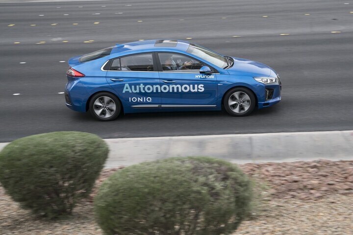 Hyundai Autonomous Ioniq autonoom