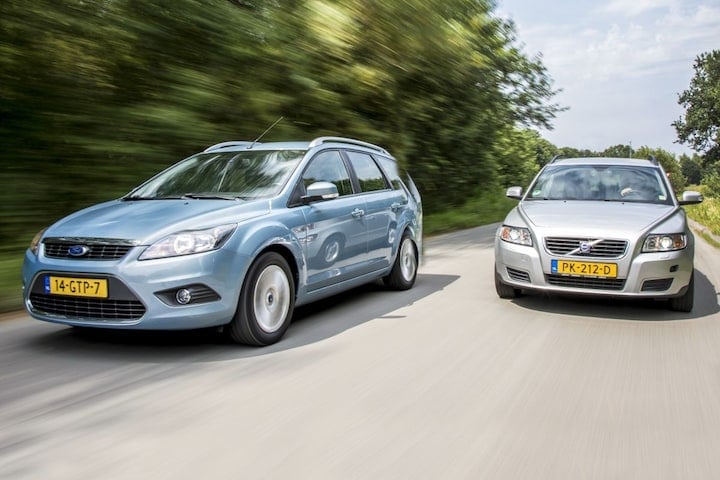AW 36 Volvo V50 vs. Ford Focus Wagon