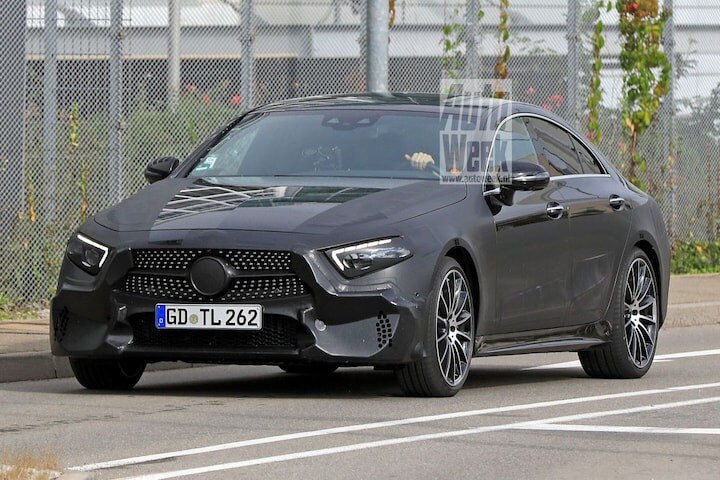 Spyshots Mercedes-Benz CLE-klasse CLS-klasse
