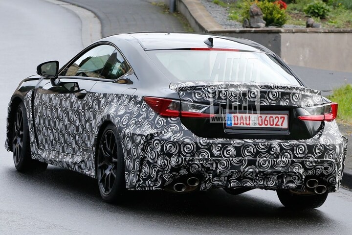 Lexus RC F Spionage
