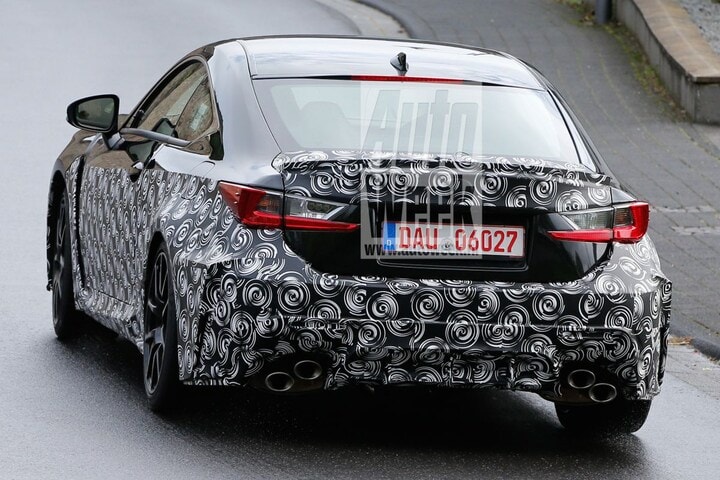 Lexus RC F Spionage