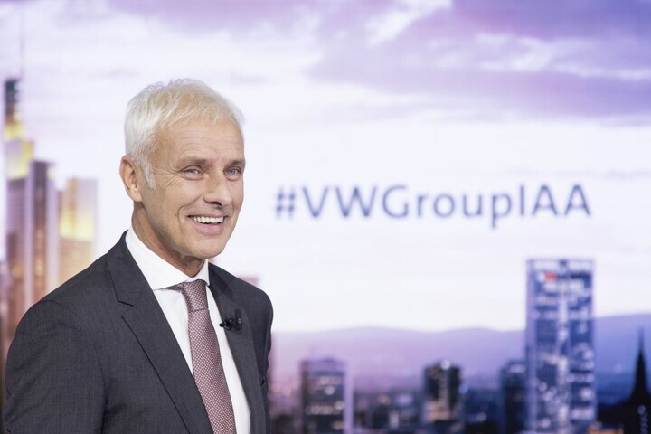 Matthias Müller Volkswagen Group Night IAA 2017 Fr