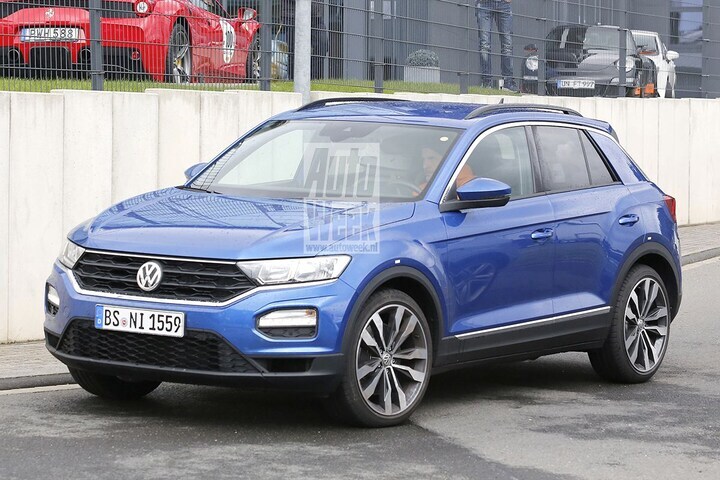 Volkswagen T-Roc R spyshots