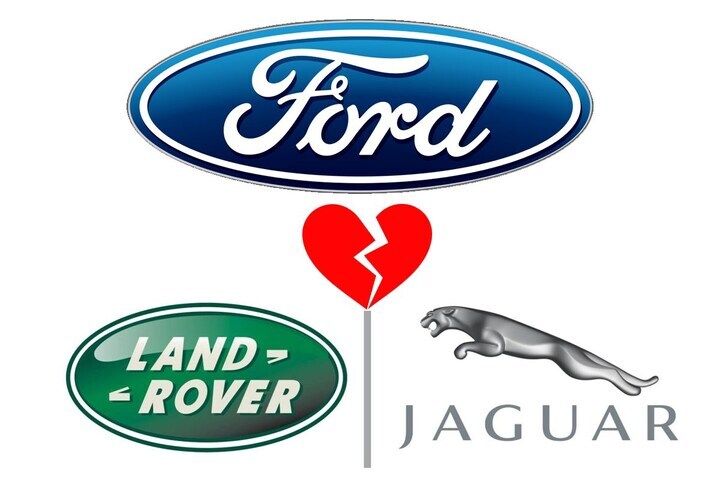 Ford en Jaguar Land Rover gebroken hart haha