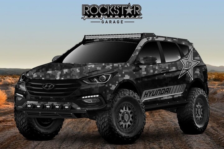 Rockstar Energy Extreme Off-roader Santa Fe Sport 