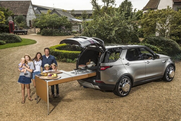 Jamie Oliver Land Rover Discovery