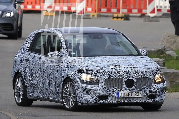 Spyshots Mercedes-Benz B-klasse