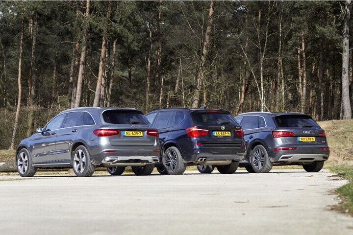 Audi Mercedes-Benz BMW triotest