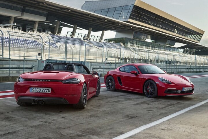 Porsche 718 Cayman en 718 Boxster als GTS