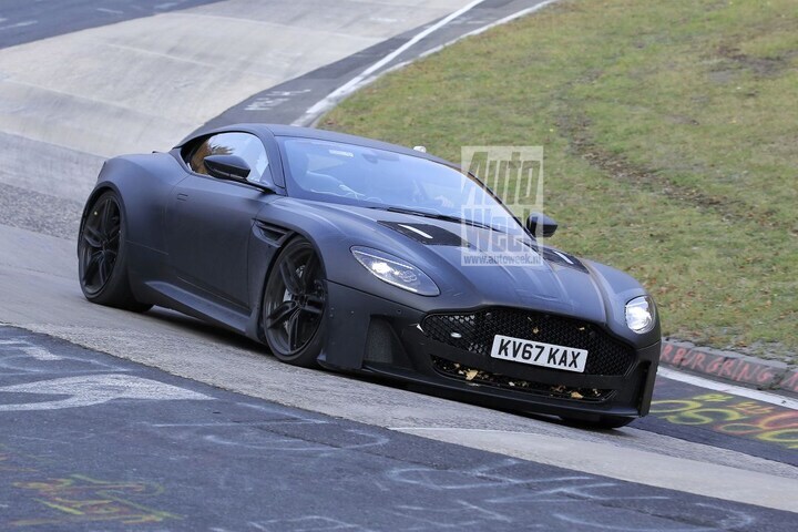 Aston Martin Vanquish Spyshots