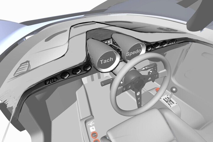 Glickenhaus dashboard