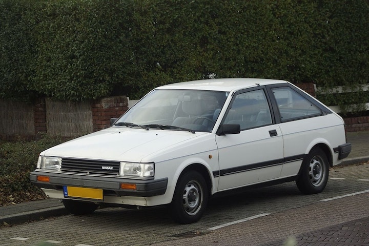 In het wild Nissan Cherry