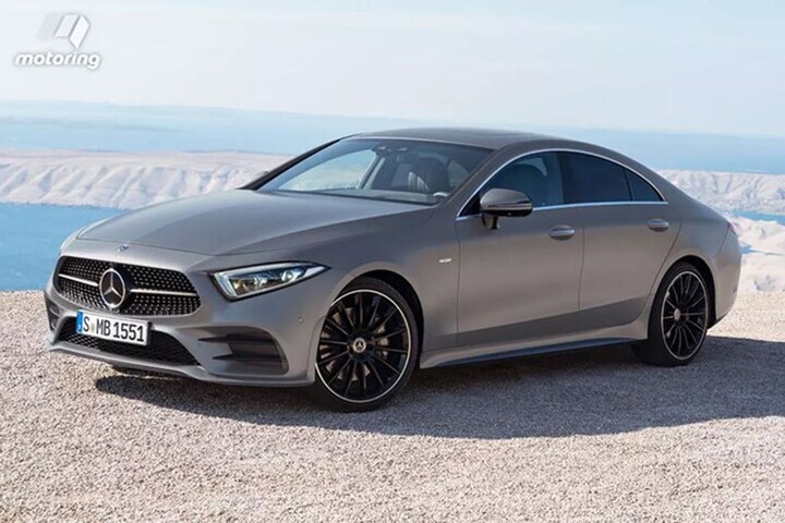 Mercedes-Benz CLS-klasse gelekt