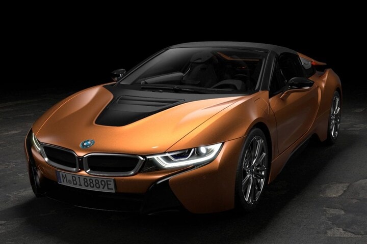 BMW i8 Roadster en i8 Coupé