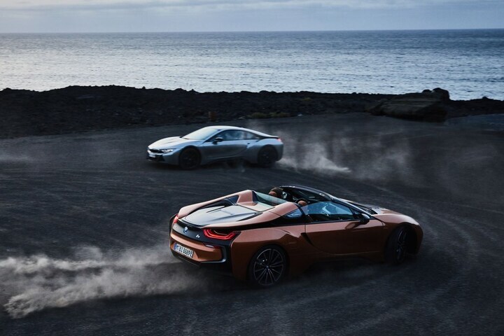 BMW i8 Roadster en i8 Coupé