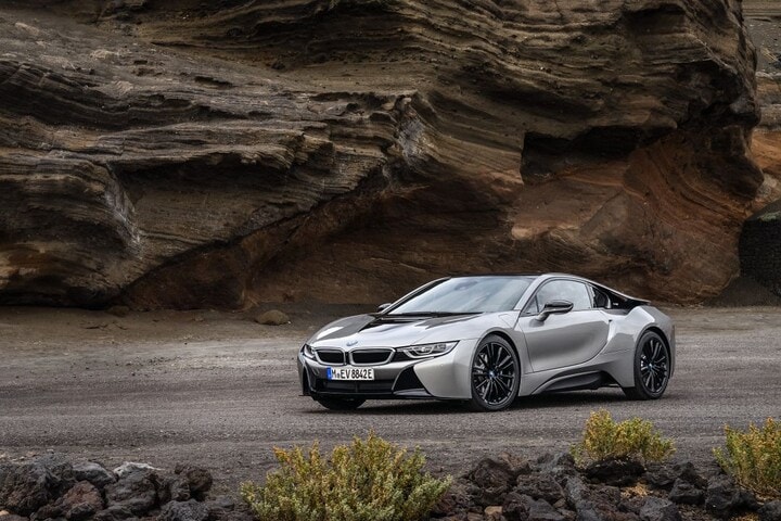 BMW i8 Roadster en i8 Coupé