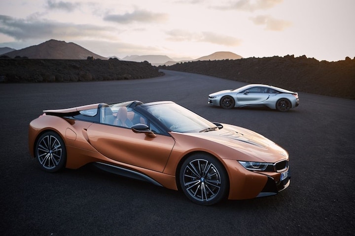 BMW i8 Roadster en i8 Coupé