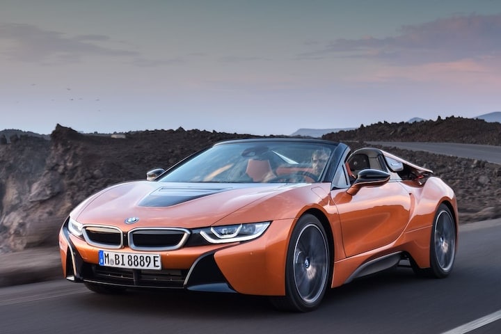 BMW i8 Roadster en i8 Coupé