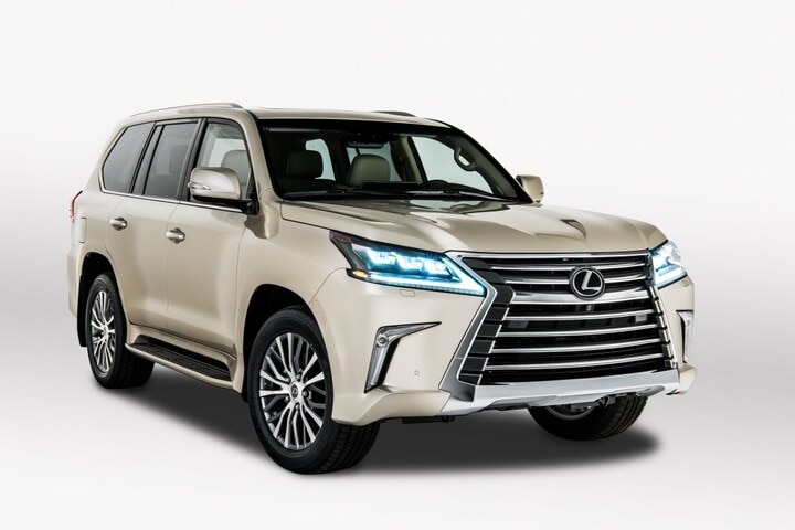 Lexus LX 570 (twee zitrijen)
