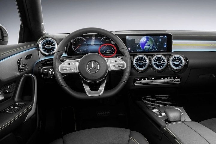 Mercedes-Benz A-klasse dashboard
