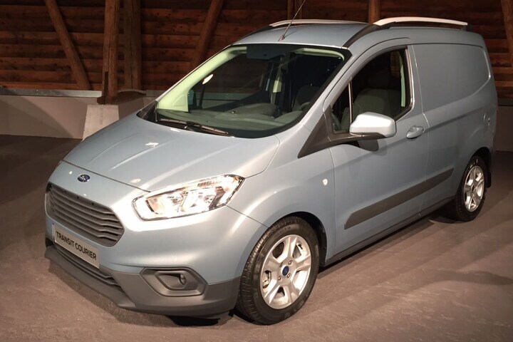 Ford facelift Transit Connect en Courier