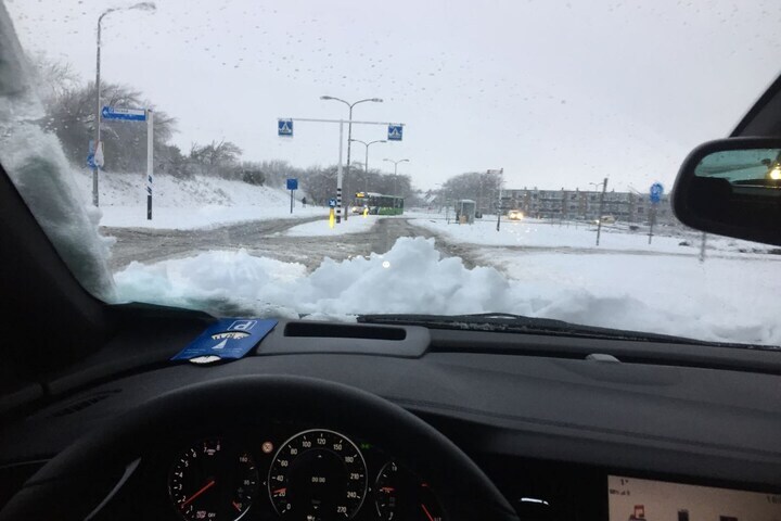 Sneeuw gladheid