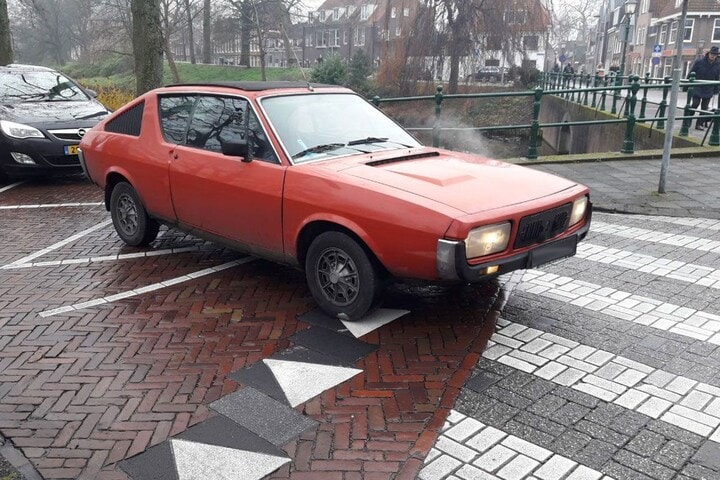In het wild Renault 17