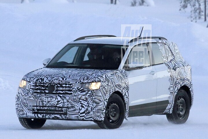Volkswagen T-Cross spyshots