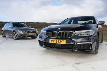 BMW 550i vs. audi S6
