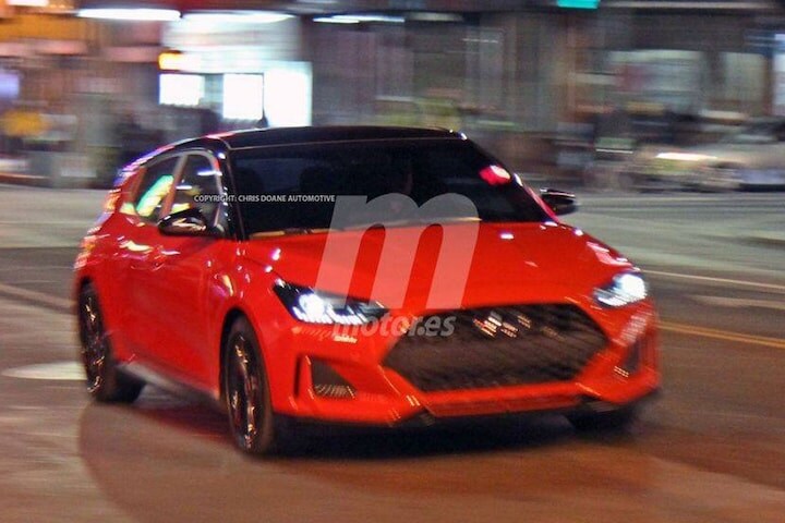 Hyundai Veloster Spyshots
