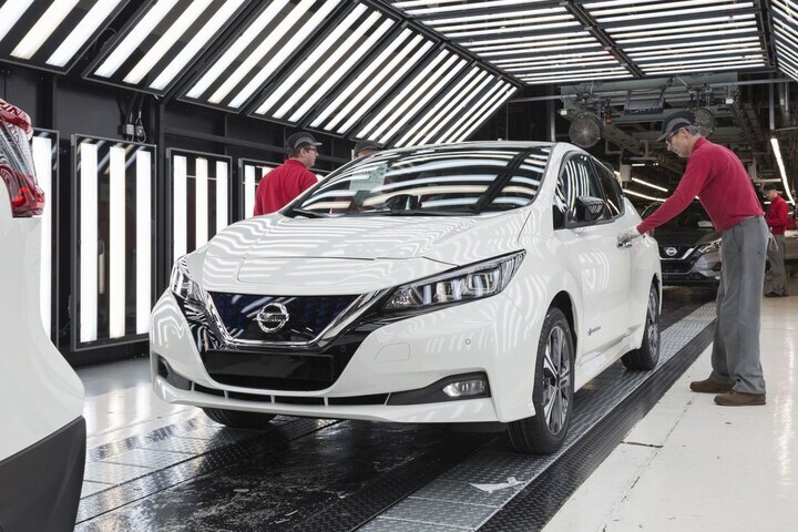 Nissan Leaf productie Sunderland