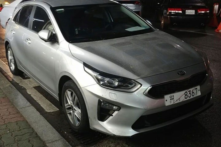 Kia Cee'd zonder camouflage