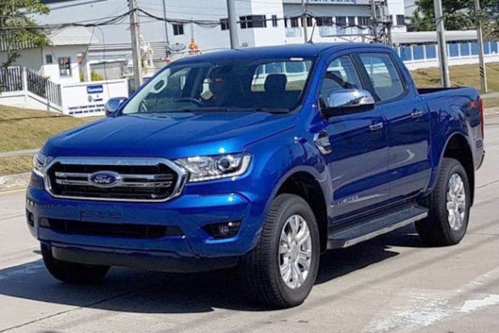 Ford Ranger facelift opgedoken