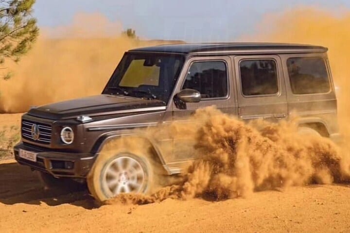 Gelekt: Mercedes-Benz G-klasse