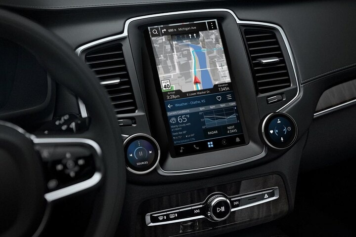 Garmin in XC90 infotainment CES