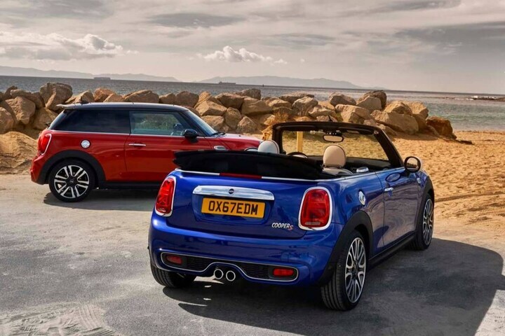 Vernieuwde Mini 3-deurs, 5-deurs en Cabrio