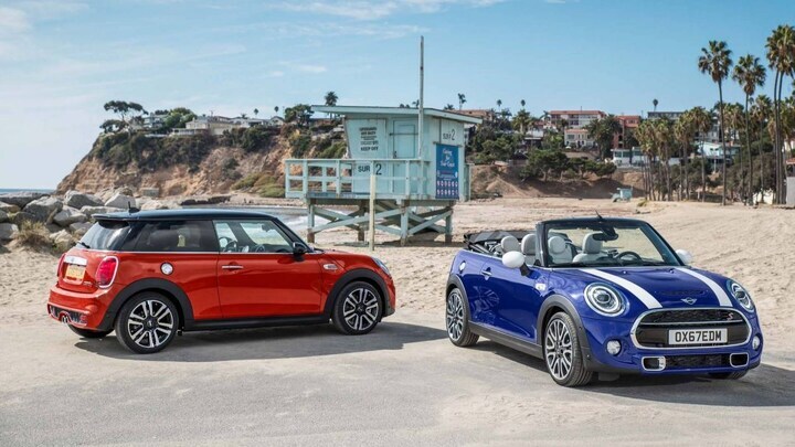 Vernieuwde Mini 3-deurs, 5-deurs en Cabrio