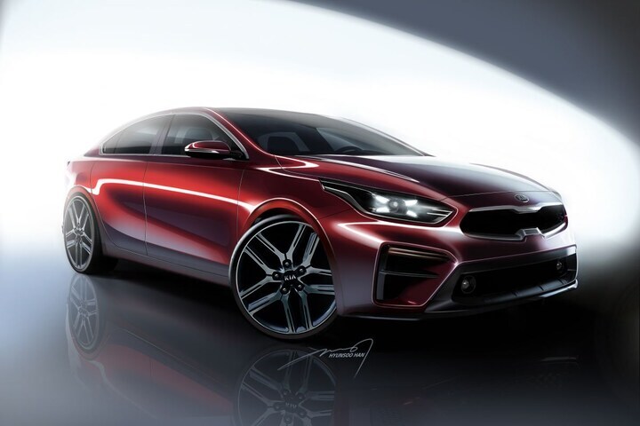 Kia Forte Sedan schets